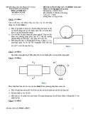 Đáp án đề thi học kỳ I năm học 2016-2017 môn Cơ sở công nghệ chế tạo máy - ĐH Sư phạm Kỹ thuật