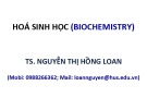 Bài giảng Hóa sinh học: Chương 2 - TS. Nguyễn Thị Hồng Loan