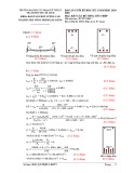 Đáp án đề thi cuối học kỳ II năm học 2019-2020 môn Kết cấu bê tông cốt thép - ĐH Sư phạm Kỹ thuật
