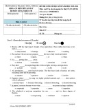 Đề thi cuối học kỳ II năm học 2015-2016 môn Anh văn chuyên ngành Cơ khí - ĐH Sư phạm Kỹ thuật