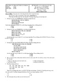 Đề thi môn công nghệ CAD/CAM - CNC cơ bản (Đề số 1) - ĐH Sư phạm Kỹ thuật