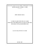 Luận văn Thạc sĩ Công tác xã hội: Vai trò của nhân viên công tác xã hội trong việc giảm thiểu hành vi gây hấn của học sinh trung học cơ sở tại thành phố Hà Nội