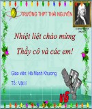 Bài giảng Vật lí 10 - Bài 13: Lực ma sát (Hà Mạnh Khương)