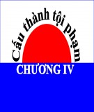 Bài giảng Cấu thành tội phạm