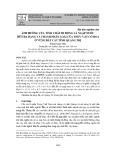 Ảnh hưởng của tính chất di động và ngập nước đến đa dạng và thành phần loài của thực vật có hoa ở vùng đất cát tỉnh Quảng Trị