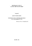 Tài liệu dành cho đào tạo, bồi dưỡng nguồn nhân lực cho các doanh nghiệp nhỏ và vừa - Chuyên đề: Quản lý chất lượng