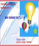 Bài giảng Vật lí 11 - Bài 25: Tự cảm