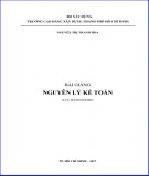 Giáo trình Bài giảng Nguyên lý kế toán: Phần 1