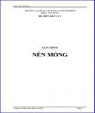 Giáo trình Nền móng: Phần 2