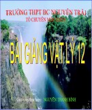 Bài giảng Vật lí 12 - Bài 24: Tán sắc ánh sáng