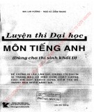 Một số đề thi ôn luyện thi đại học môn Tiếng Anh: Phần 1