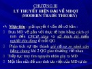 Bài giảng Kinh tế quốc tế - Chương 3: Lý thuyết hiện đại về MDQT (modern trade theory)