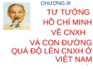 Bài giảng Tư tưởng Hồ Chí Minh: Chương 3 - Nguyễn Hải Ngọc