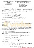 Đề thi chọn học sinh giỏi cấp thành phố môn Toán lớp 12 năm học 2020-2021 – Sở Giáo dục và Đào tạo Hà Nội (Đề chính thức)