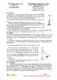 Đề thi chọn học sinh giỏi cấp tỉnh môn Vật lí lớp 12 năm học 2018-2019 - Sở Giáo dục và Đào tạo Hải Dương (Đề chính thức)