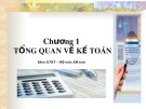 Bài giảng Kế toán - Chương 1: Tổng quan về kế toán