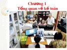 Bài giảng Chương 1: Tổng quan về kế toán