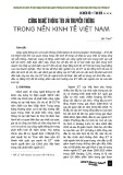 Công nghệ thông tin và truyền thông trong nền kinh tế Việt Nam