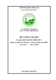 Đề cương chi tiết học phần: Bệnh truyền nhiễm thú y (Dùng cho ngành Chăn nuôi Thú y – Đào tạo chƣơng trình POHE)