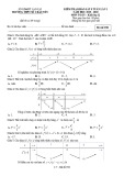 Đề kiểm tra khảo sát 8 tuần môn Toán 12 năm 2019-2020 - Trường THPT số 2 Bảo Yên (Lần 1)