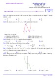 Đề kiểm tra giữa HK1 môn Toán 12 năm 2019-2020 có đáp án - Trường THPT Yên Phong số 1