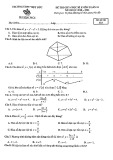 Đề kiểm tra giữa HK1 môn Toán 12 năm 2020-2021 - Trường THPT Việt Đức
