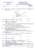 Đề kiểm tra giữa học kì 2 môn Toán lớp 11 năm 2019-2020 có đáp án - Trường THPT Yên Phong số 1