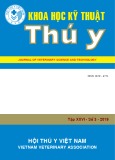 Tạp chí Khoa học kỹ thuật Thú y – Số 3/2019