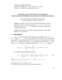 The first initial boundary value problem for semilinear hyperbolic equations in nonsmooth domains