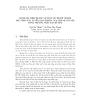 Đánh giá hiện trạng và nguy cơ trượt lở đất dọc theo các tuyến giao thông của tỉnh Quảng Trị bằng phương pháp đa chỉ tiêu