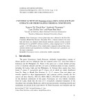 Cytotoxic activity of paramignya trimera (OLIV.) guillaum plant extracts and their volatile chemical constituents