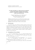 On the solvability of the boundary problem for second order parabolic equations without an initial condition in cylinders with non smooth base