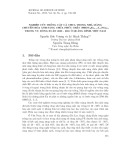 Nghiên cứu trồng cây cà chua trong nhà màng chuyển hóa ánh sáng chứa phức chất (phen)2eu1−xyx(no3)3 trong vụ đông xuân 2009   2010 ở Quảng Bình Việt Nam