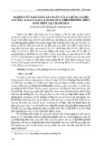 Nghiên cứu khả năng sản xuất của gà rừng tai đỏ Tây Bắc (Gallus Gallus Spadiceus) theo phương thức nuôi nhốt tại Thanh Hóa