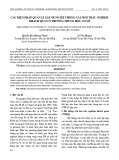 Các biện pháp quản lí xây dựng hệ thống câu hỏi trắc nghiệm khách quan ở trường trung học cơ sở