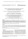 Chế tạo và đánh giá khả năng sử dụng liều kế CaSO4:Tm trong đo liều tích lũy môi trường lòng đất