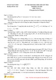 Đề thi chọn học sinh giỏi cấp tỉnh môn Toán lớp 12 năm học 2017-2018 – Sở Giáo dục và Đào tạo Bà Rịa - Vũng Tàu