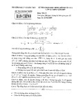 Đề thi chọn học sinh giỏi cấp quốc gia môn Toán lớp 12 năm học 2009-2010 – Bộ Giáo dục và Đào tạo