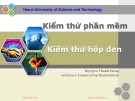 Bài giảng Kiểm thử phần mềm: Chương 2 - TS. Nguyễn Thanh Hùng