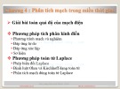 Bài giảng Giải tích mạch: Chương 4.1 - Đỗ Quốc Tuấn