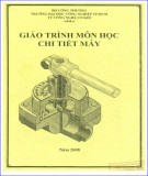 Giáo trình môn Chi tiết máy: Phần 2