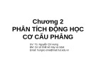 Bài giảng Nguyên lý máy - Chương 2: Phân tích động học cơ cấu phẳng