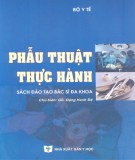 Thực hành phẫu thuật: Phần 1