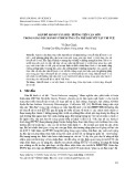 Bản đồ hành vi xã hội - hướng tiếp cận mới trong giáo dục hành vi thích ứng của trẻ khuyết tật trí tuệ