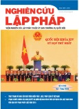 Tạp chí Nghiên cứu Lập pháp: Số 14/2016