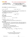 Đề thi khảo sát chất lượng đầu năm môn Toán lớp 12 năm học 2014-2015 – Trường THPT Văn Quán (Mã đề 01)