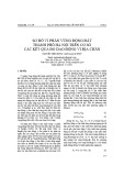 Sơ đồ vi phân vùng động đất thành phố Hà Nội trên cơ sở các kết quả đo dao động vi địa chấn