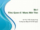 Bài giảng Tin văn phòng 2 - Bài 1: Tổng quan về mạng máy tính