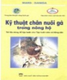 Cẩm nang kỹ thuật chăn nuôi gà trong nông hộ: Phần 1