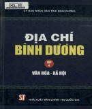 Văn hóa và xã hội tỉnh Bình Dương: Phần 1